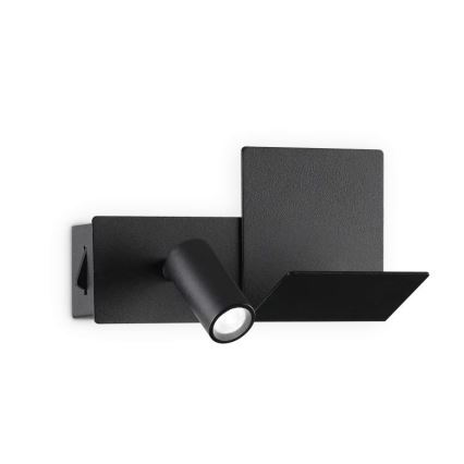 Ideal Lux - Applique a LED KOMODO LED/4,5W/230V USB CRI 90 nero