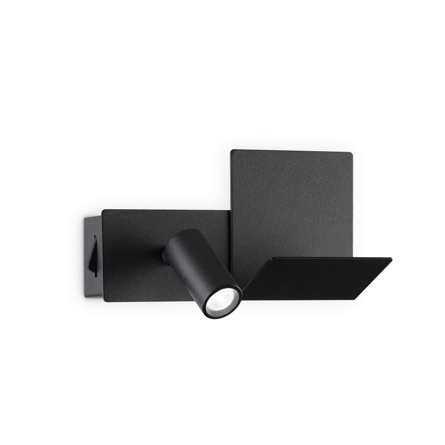 Ideal Lux - Applique a LED KOMODO LED/4,5W/230V USB CRI 90 nero