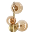 Ideal Lux - Applique a LED PERLAGE 3xG9/3W/230V oro/fumé