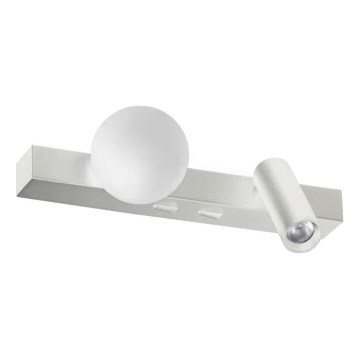 Ideal Lux - Applique a LED PING PONG 2xLED/3W/230V CRI 90 cromo opaco