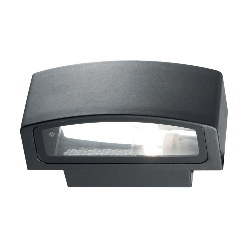 Ideal Lux - Applique da esterno ANDROMEDA 1xE27/60W/230V IP55 antracite