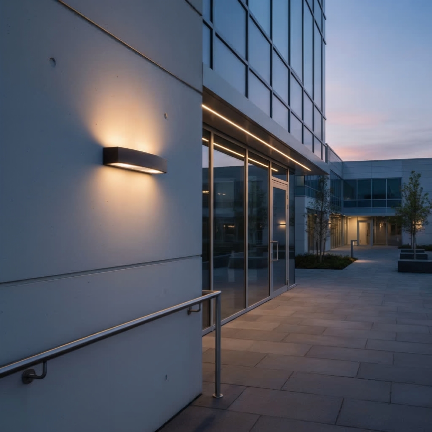 Ideal Lux - Applique da esterno ANDROMEDA 2xE27/60W/230V IP55 marrone