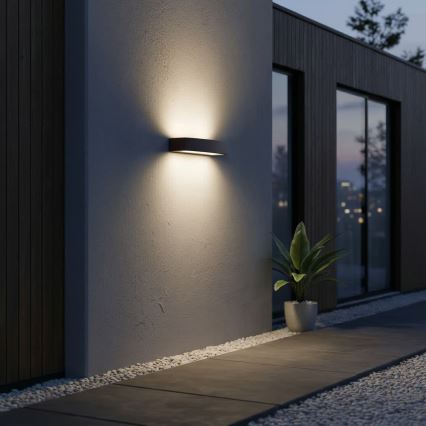 Ideal Lux - Applique da esterno ANDROMEDA 2xE27/60W/230V IP55 marrone