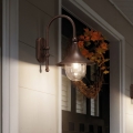 Ideal Lux - Applique da esterno CIMA 1xE27/52W/230V IP43 marrone