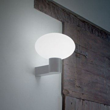 Ideal Lux - Applique da esterno CLIO 1xE27/42W/230V IP44 grigio