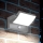 Ideal Lux - Applique da esterno LED con sensore SWIPE, 21W, 230V, CRI 90, IP54, grigio