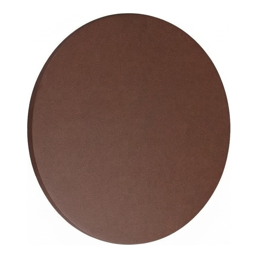 Ideal Lux - Applique da parete per esterni LED PUNTO LED/16W/230V CRI 90 Ø 30 cm IP54 marrone