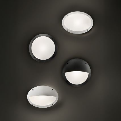 Ideal Lux - Applique da esterno POLAR 1xE27/23W/230V IP66 bianca