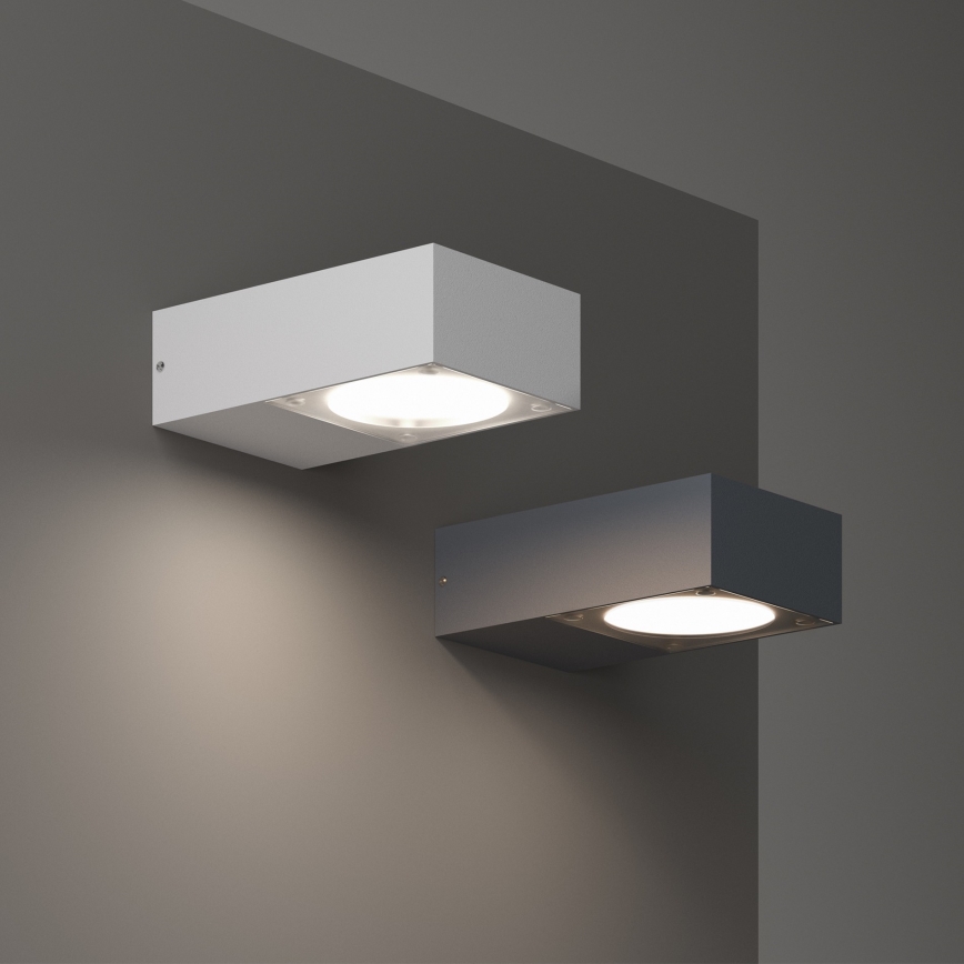 Ideal Lux - Applique da esterno SIRIO 1xGX53/9W/230V IP65 antracite