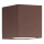 Ideal Lux - Applique da esterno UP 1xG9/15W/230V IP44 marrone