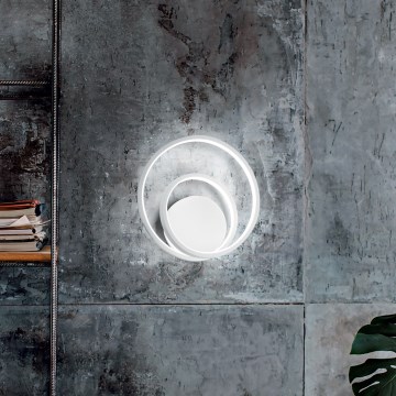 Ideal Lux - Applique da parete LED dimmerabile OZ LED/28W/230V CRI 90 bianco