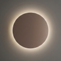 Ideal Lux - Applique da parete per esterni LED PUNTO LED/16W/230V CRI 90 Ø 30 cm IP54 marrone