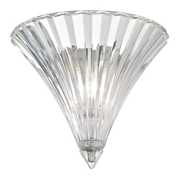 Ideal Lux - Applique da parete SANTA 1xE14/40W/230V trasparente