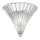 Ideal Lux - Applique da parete SANTA 1xE14/40W/230V trasparente