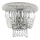 Ideal Lux - Applique di cristallo DUBAI 2xE14/28W/230V cromo lucido
