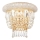 Ideal Lux - Applique di cristallo DUBAI 2xE14/28W/230V oro