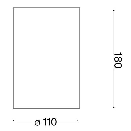 Ideal Lux - Applique FLASH 1xG9/40W/230V bianco