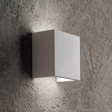 Ideal Lux - Applique FLASH GESSO 1xG9/40W/230V bianco