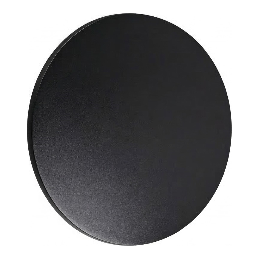 Ideal Lux - Applique LED da esterno PUNTO LED/9W/230V CRI 90 Ø 18 cm IP54 nero