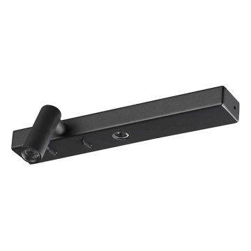 Ideal Lux - Applique murale BONNE LED/6,5W/230V CRI 90 noir