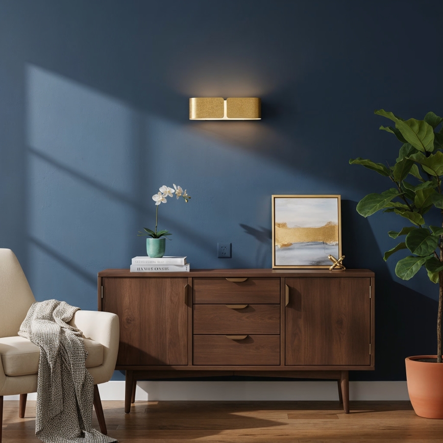 Ideal Lux - Applique murale CLIP 2xE27/60W/230V doré