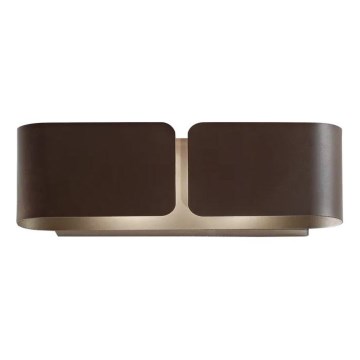 Ideal Lux - Applique murale CLIP 2xE27/60W/230V marron