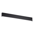 Ideal Lux - Applique murale DELTA LED/30W/230V 3000K 83 cm CRI 90 noir