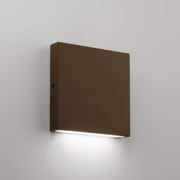 Ideal Lux - Applique murale d'extérieur LED POST-IT LED/3W/12V CRI 90 marron