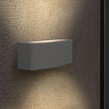 Ideal Lux - Applique murale extérieure ANDROMEDA 1xE27/60W/230V IP55 anthracite