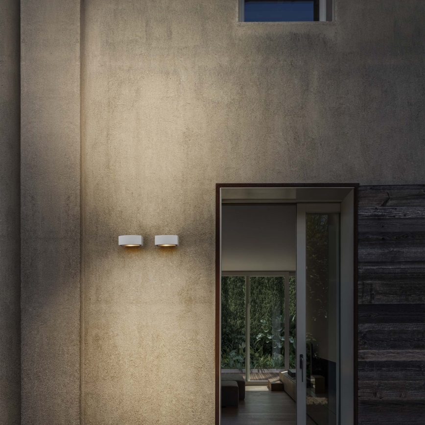 Ideal Lux - Applique murale extérieure ANDROMEDA 1xE27/60W/230V IP55 gris