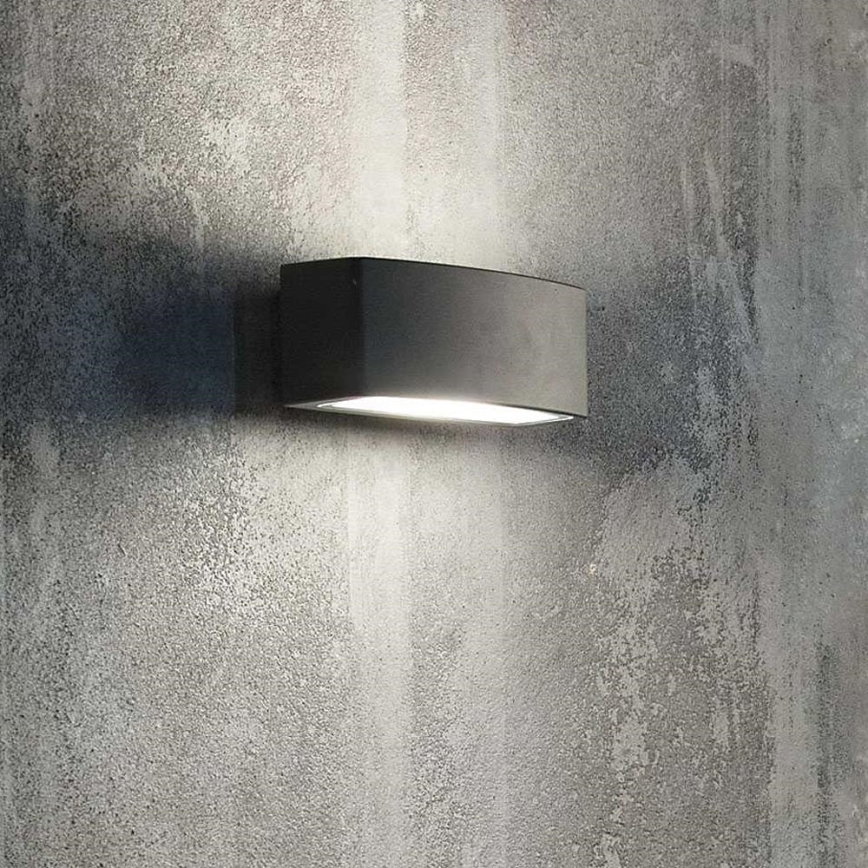 Ideal Lux - Applique murale extérieure ANDROMEDA 1xE27/60W/230V IP55 noir