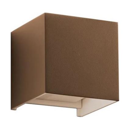 Ideal Lux - Applique murale extérieure ATOM LED/12W/230V CRI 90 IP54 marron