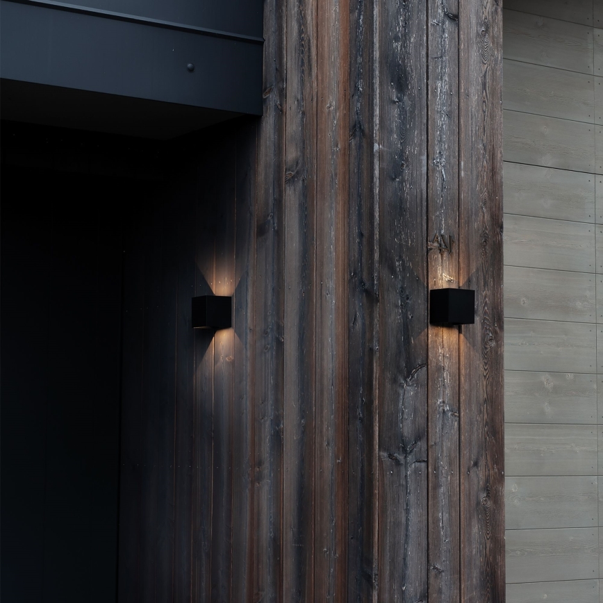 Ideal Lux - Applique murale extérieure ATOM LED/12W/230V CRI 90 IP54 noir