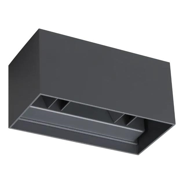 Ideal Lux - Applique murale extérieure ATOM LED/25W/230V CRI 90 IP54 anthracite