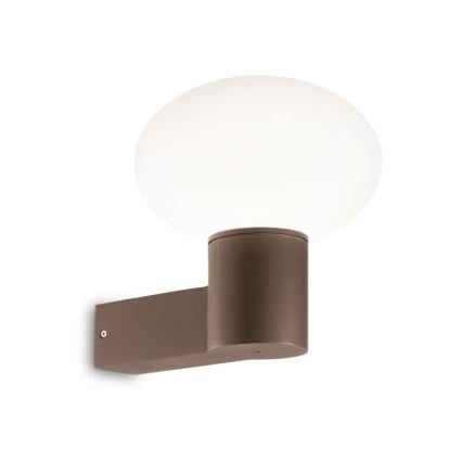 Ideal Lux - Applique murale extérieure CLIO 1xE27/42W/230V IP44 marron