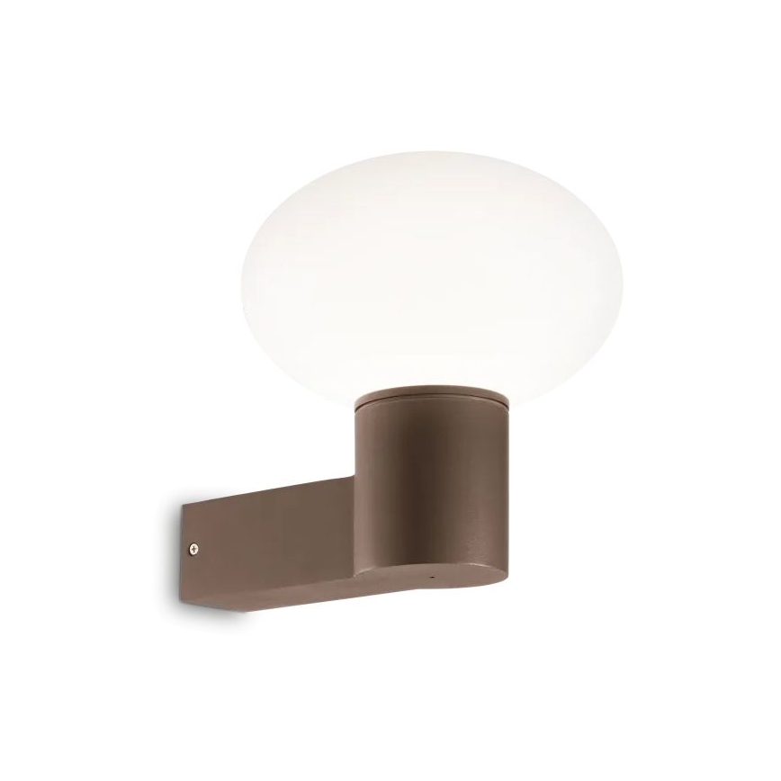 Ideal Lux - Applique murale extérieure CLIO 1xE27/42W/230V IP44 marron