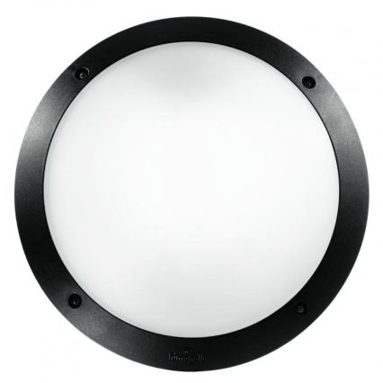 Ideal Lux - Applique murale extérieure POLAR 1xE27/23W/230V IP66 noire