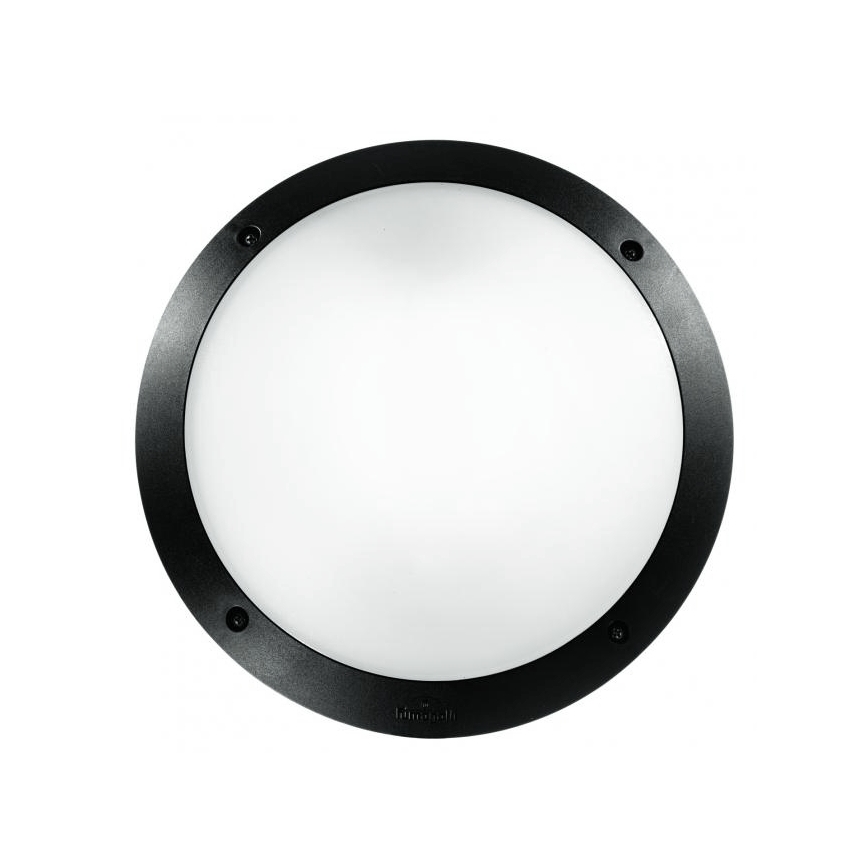 Ideal Lux - Applique murale extérieure POLAR 1xE27/23W/230V IP66 noire