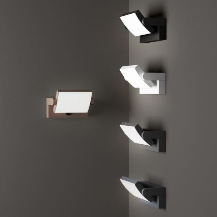 Ideal Lux - Applique murale extérieure SWIPE LED/21W/230V CRI 90 IP54 anthracite