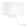 Ideal Lux - Applique murale flexible HOTEL 1xE27/60W/230V + LED/1,5W blanc