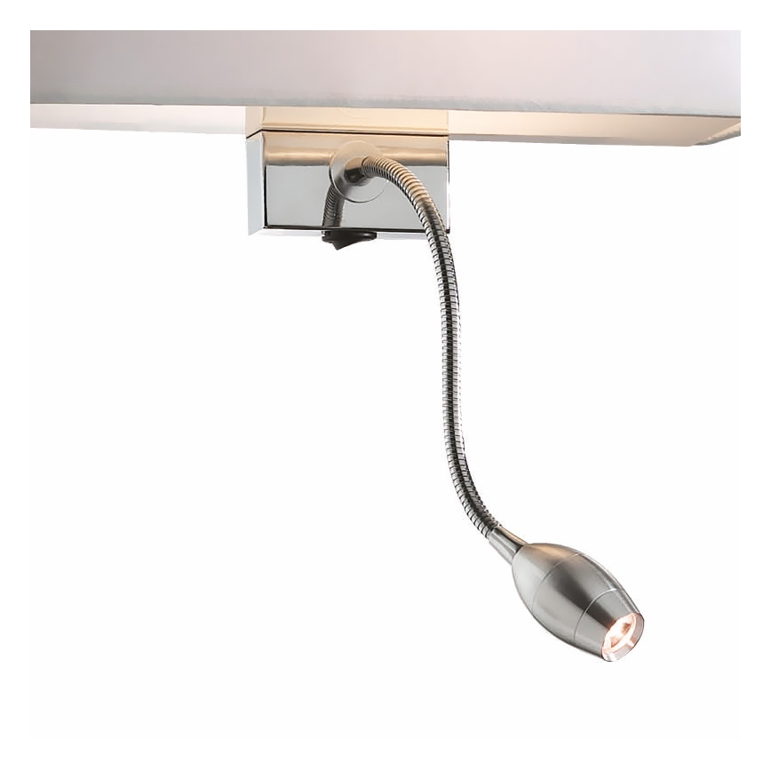 Ideal Lux - Applique murale flexible HOTEL 1xE27/60W + LED/1,5W/230V