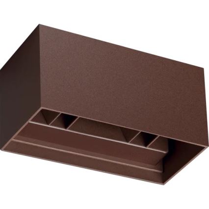 Ideal Lux - Applique murale LED d'extérieur ATOM LED/25W/230V IRC 90 IP54 marron