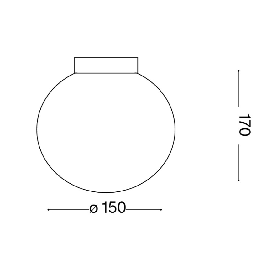 Ideal Lux - Applique murale LED MAPA 1xG9/15W/230V