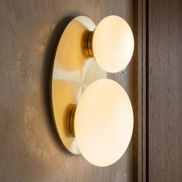 Ideal Lux - Applique murale LED NINFEA 2xG9/3W/230V dorée