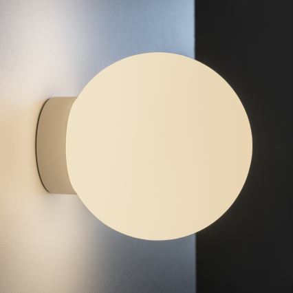 Ideal Lux - Applique murale MAPA 1xE27/42W/230V Ø 20 cm blanche