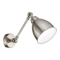 Ideal Lux - Applique murale NEWTON 1xE27/42W/230V chrome brillant
