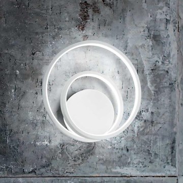 Ideal Lux - Applique murale OZ LED/26W/230V CRI 90 blanc