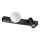 Ideal Lux - Applique murale PING PONG 2xLED/3W/230V CRI 90 noir