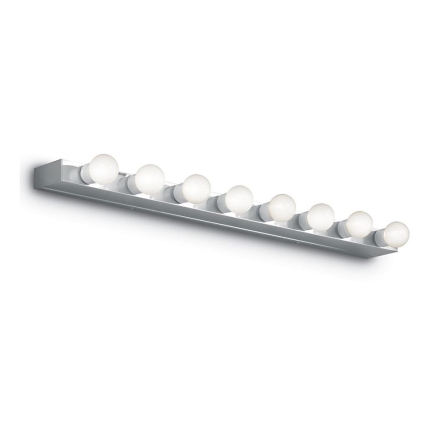 Ideal Lux - Applique murale PRIVE 8xE14/40W/230V chrome brillant