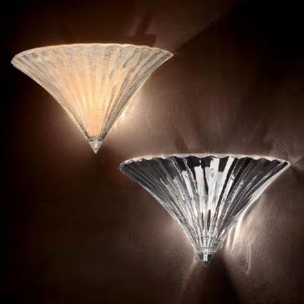 Ideal Lux - Applique murale SANTA 1xE14/40W/230V transparente